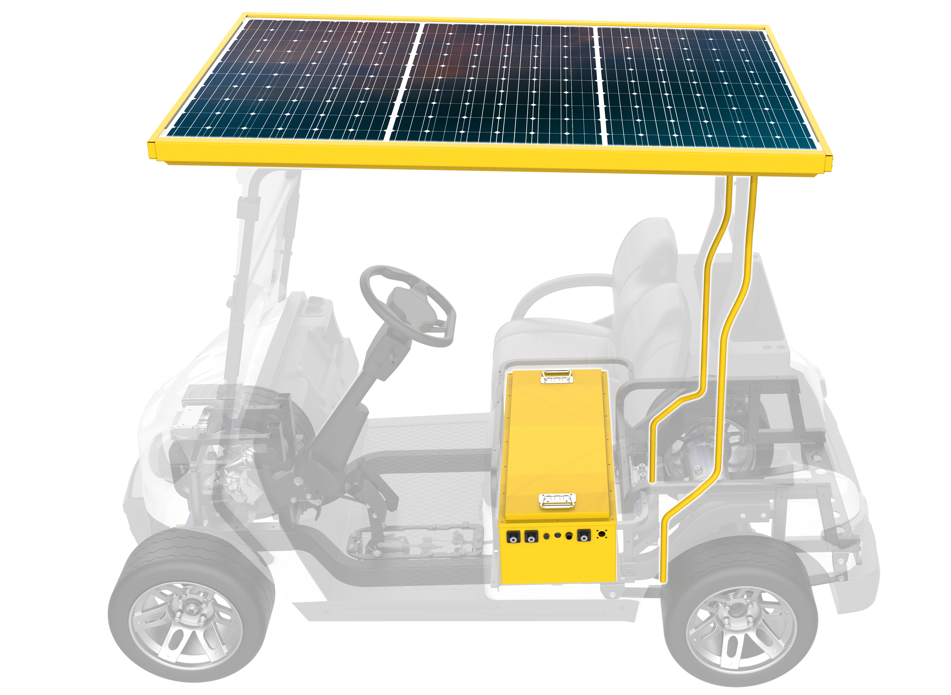Solar Roof & Lithium Battery Kit