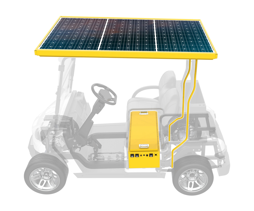 Solar Roof & Lithium Battery Kit
