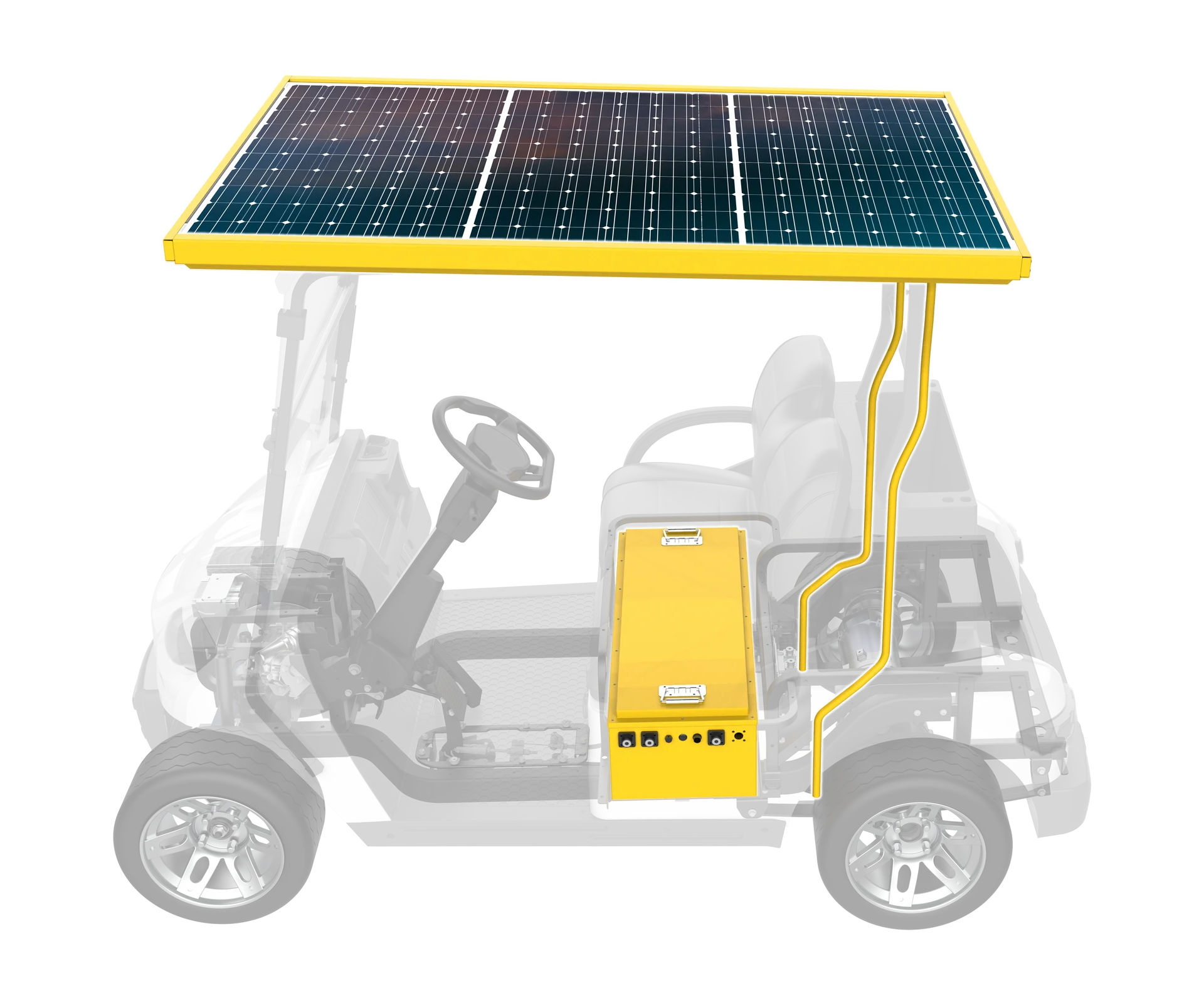 Solar Roof & Lithium Battery Kit